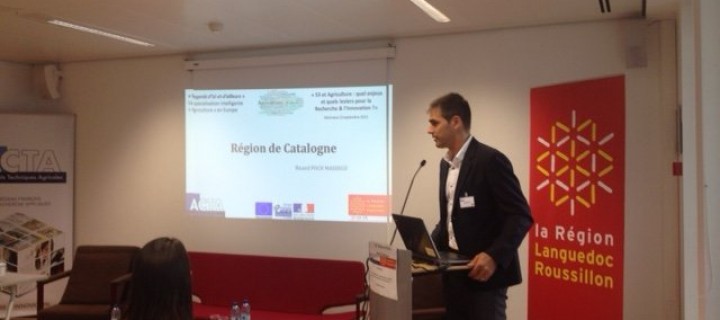 El DARP expone en Bruselas las medidas de impulso del  I+D+i en Cataluña en materia agroalimentaria