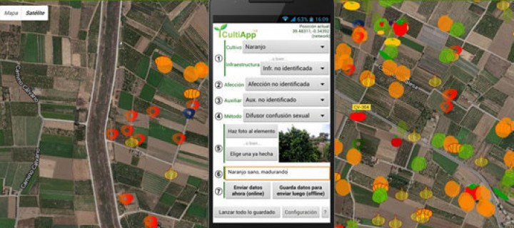 La ETSEAMN desarrolla una app sobre diversidad y evolución de los cultivos de la huerta valenciana