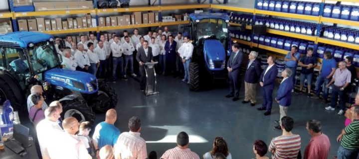 Pedro Azpeitia, concesionario oficial New Holland, inaugura sus nuevas instalaciones en Logroño