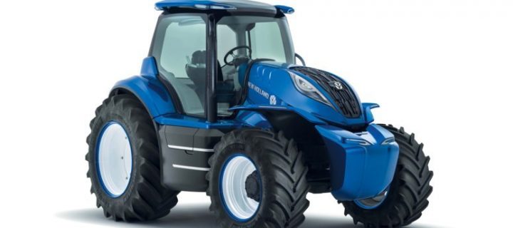 New Holland presenta su nuevo prototipo de tractor a metano en el Farm Progress Show